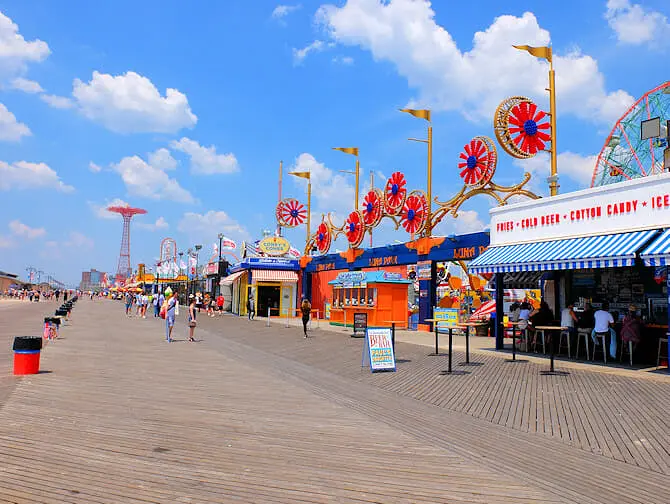 O que fazer em Coney Island - Calçadão