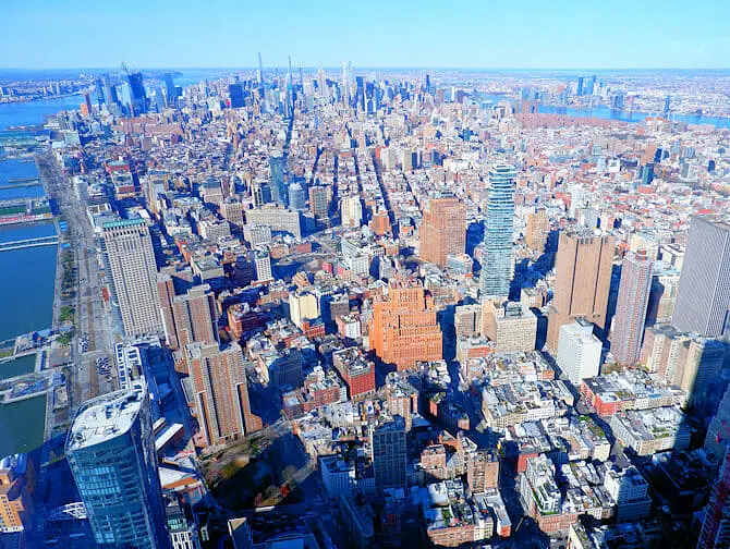 Ingressos para One World Observatory - Vista de Manhattan