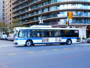 Ônibus em Nova York