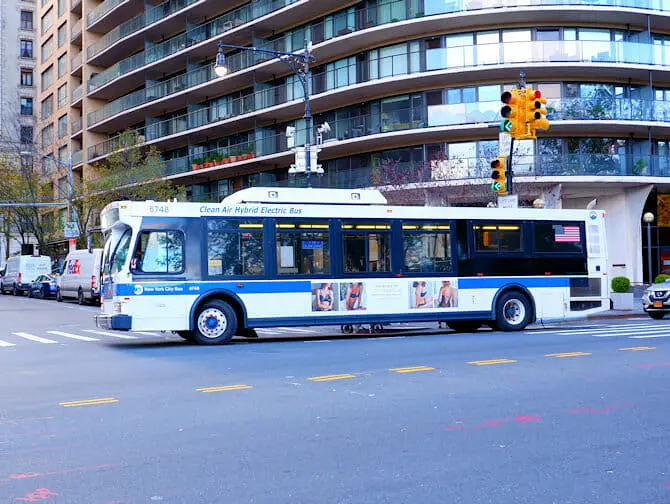 Ônibus em Nova York