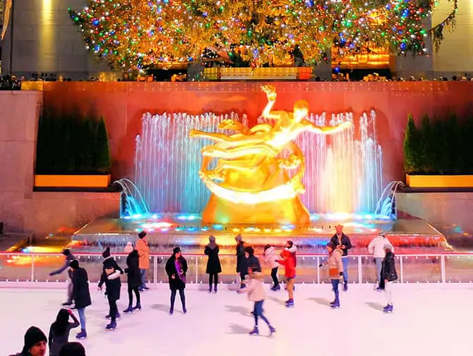 Patinar em Nova York