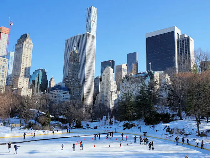Patinar em Nova York - Wollman Rink