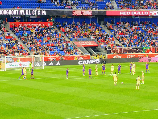 New York Red Bulls gramado