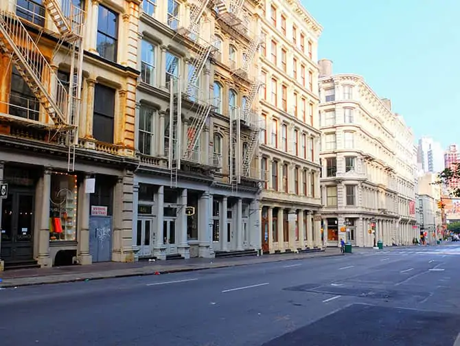 O que fazer no SoHo - Broome Street