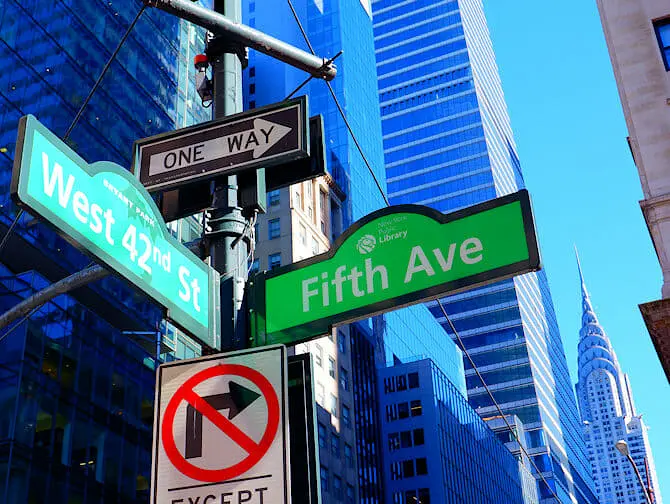 Como achar o caminho por Nova York