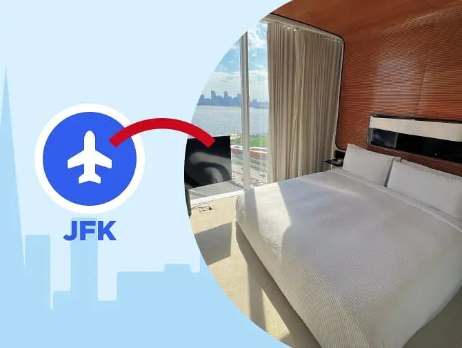 Do Aeroporto JFK para um Hotel no Queens ou Brooklyn