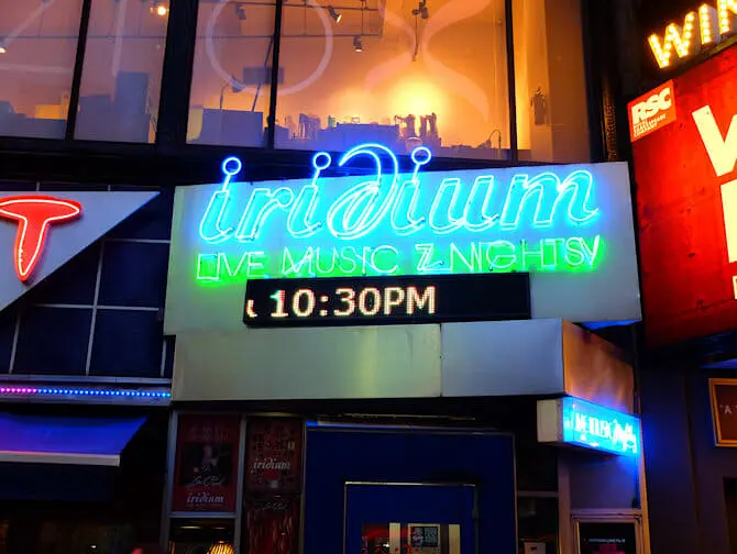 Jazz em Nova York - Iridium