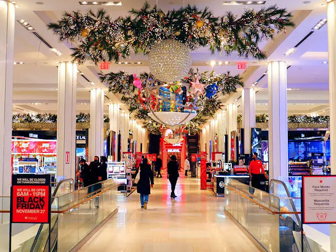 Macy' em Nova York - Decoração de Natal