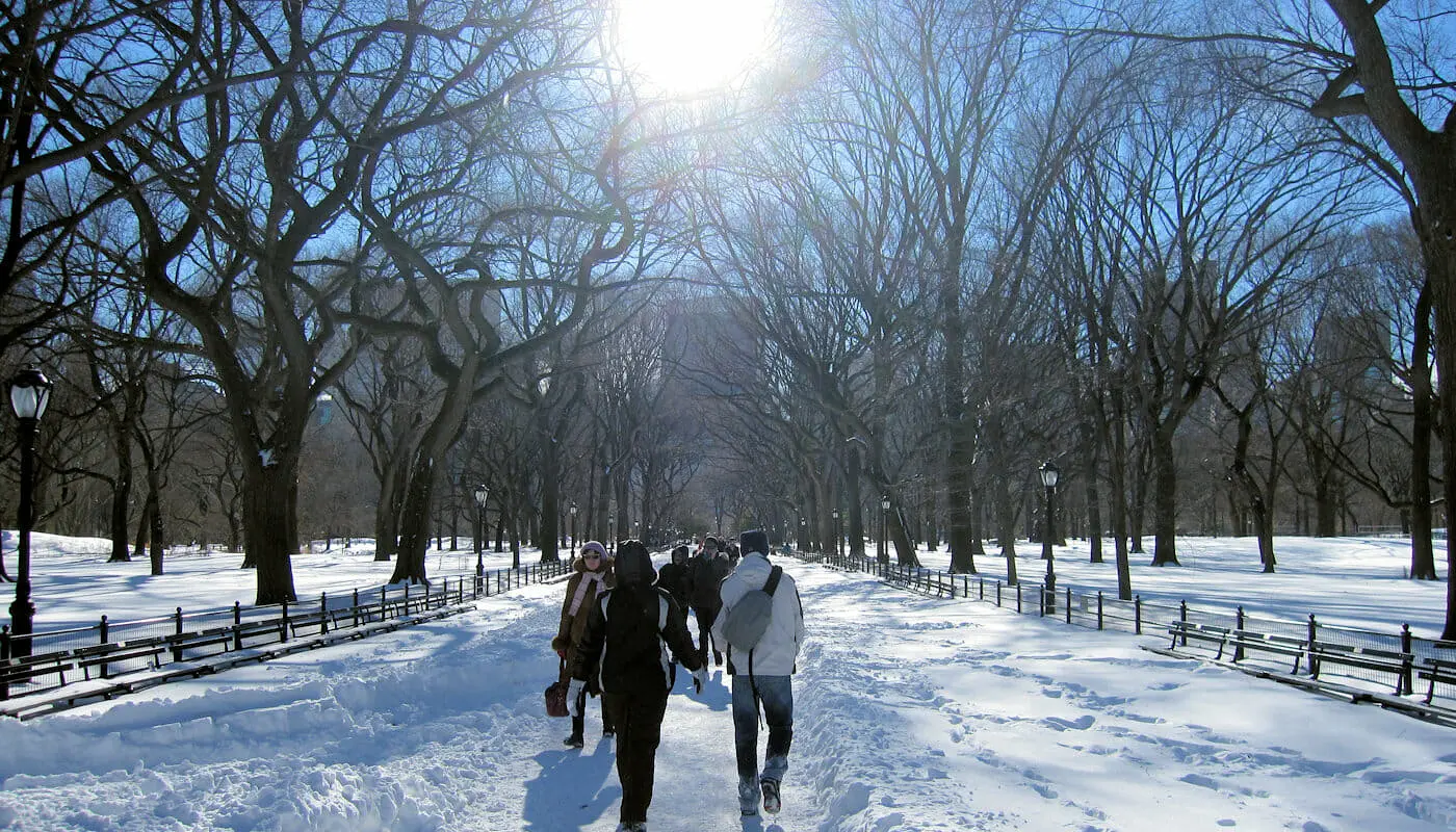 Clima em Nova York - Inverno