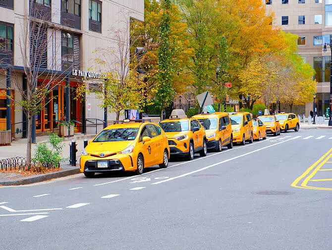 Táxis em Nova York