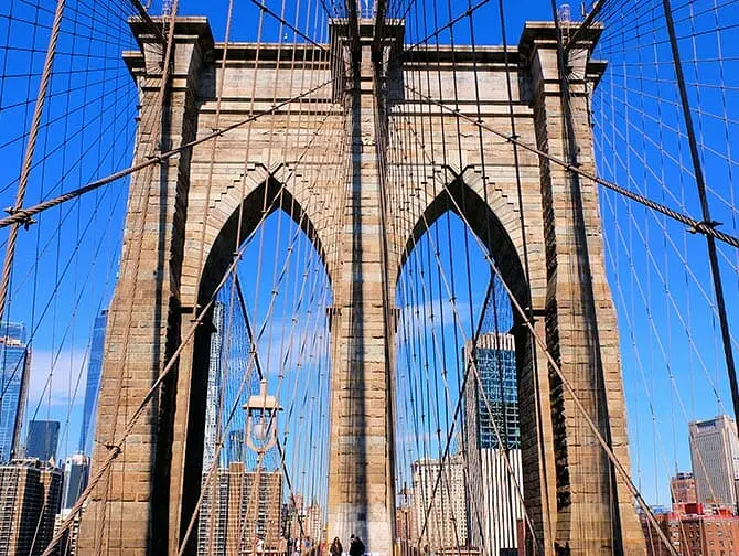 Brooklyn Bridge em Nova York