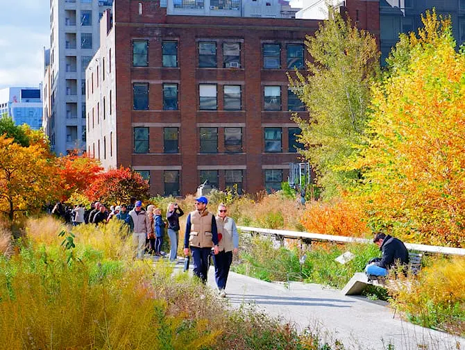 High Line Park em Nova York