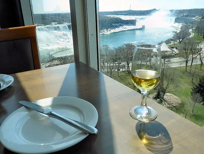 Passeio de Nova York para Niagara Falls de avião - Almoço em Niagara Falls
