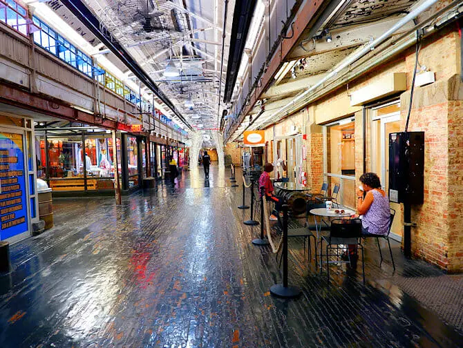 Feiras em Nova York - Corredor do Chelsea Market