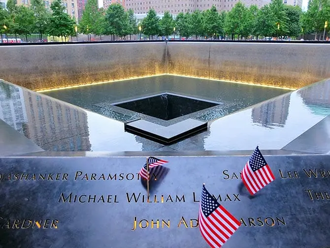 Memorial 11 de Setembro em Nova York