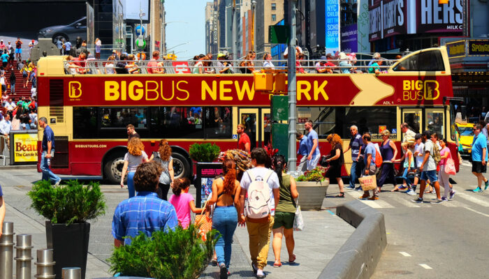 Big Bus em Nova York - Times Square