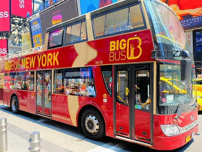 Big Bus em Nova York