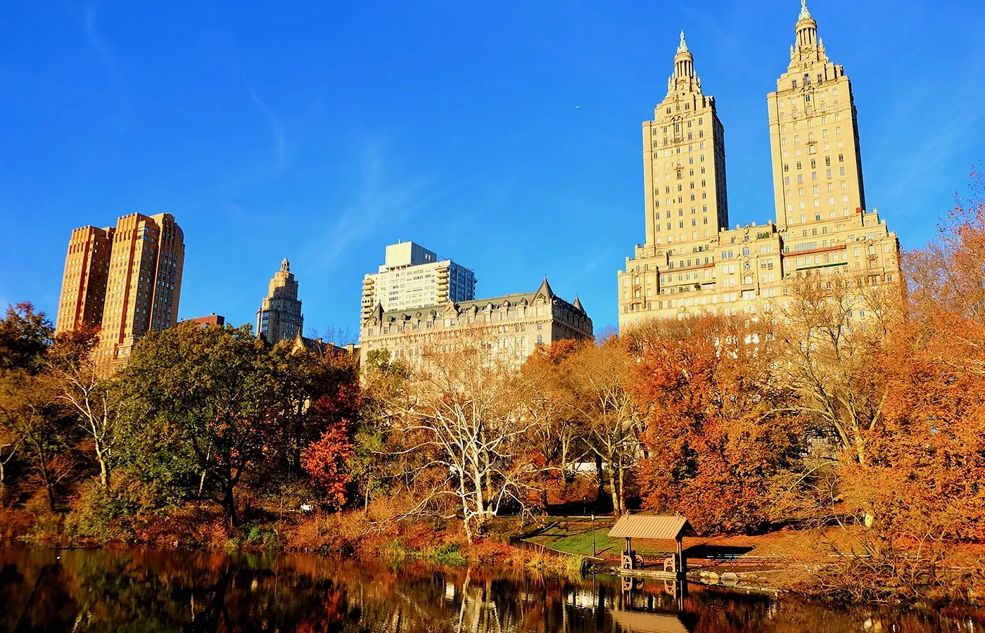 Central Park em Nova York - Outono