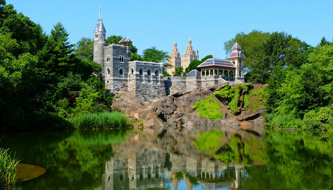 Central Park em Nova York - Castelo Belvedere