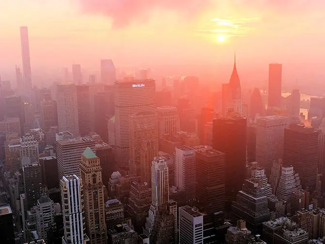 Ingressos para o Empire State Building - Amanhecer no East River