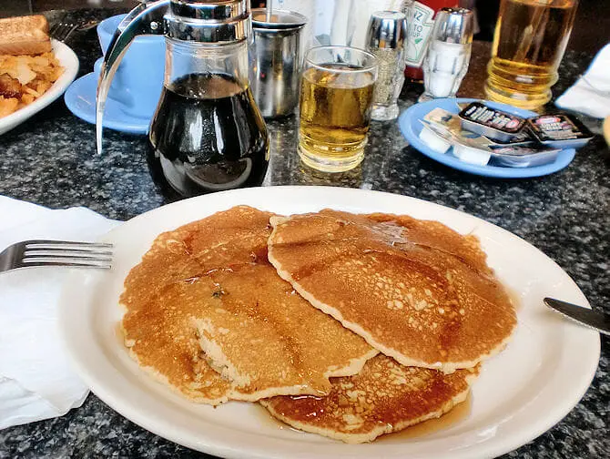 Café da manhã em Nova York - Panquecas