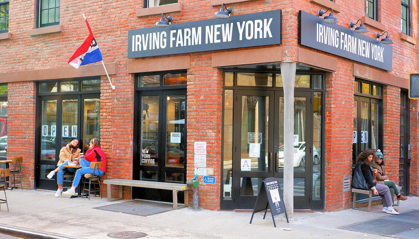 Os melhores cafés e bagel bars de Nova York - Irving Farm