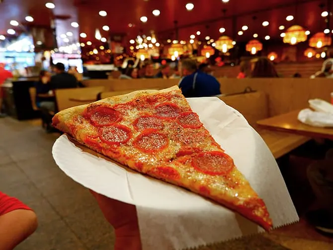 Melhor pizza de Nova York - NY Pizza Suprema - Fatias