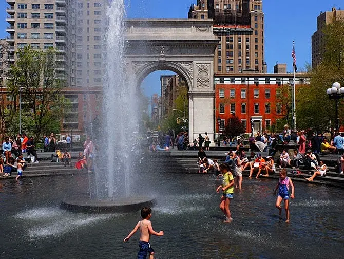 Parks in New York - Washington Square Park