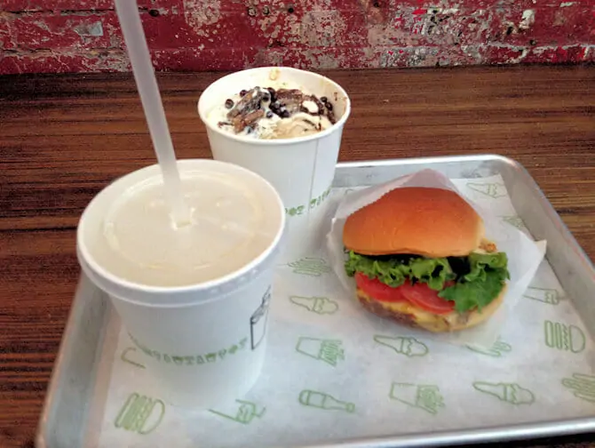Melhores hambúrgueres de Nova York - Shake Shack hambúrguer