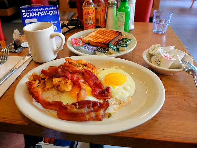 Westway Diner Café da Manhã