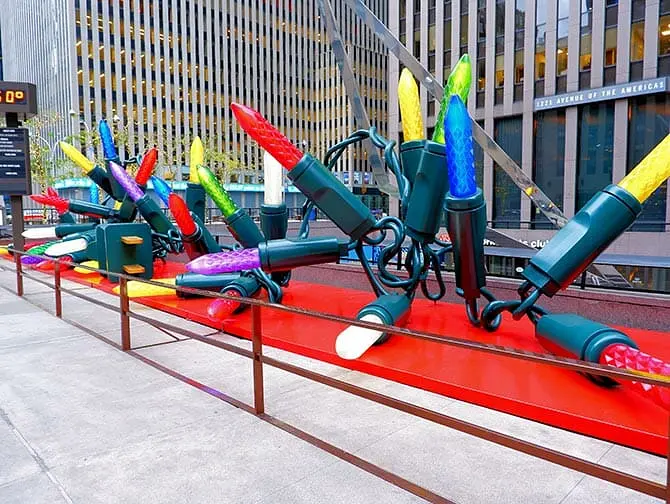 Natal em Nova York - Decorações