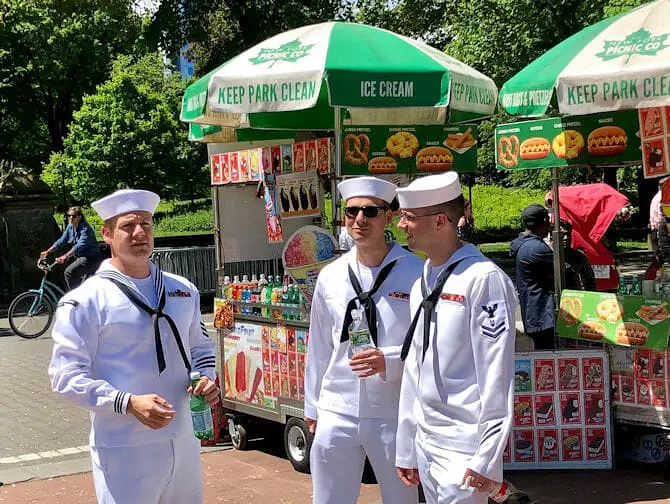 Fleet Week em Nova York - Marinheiros