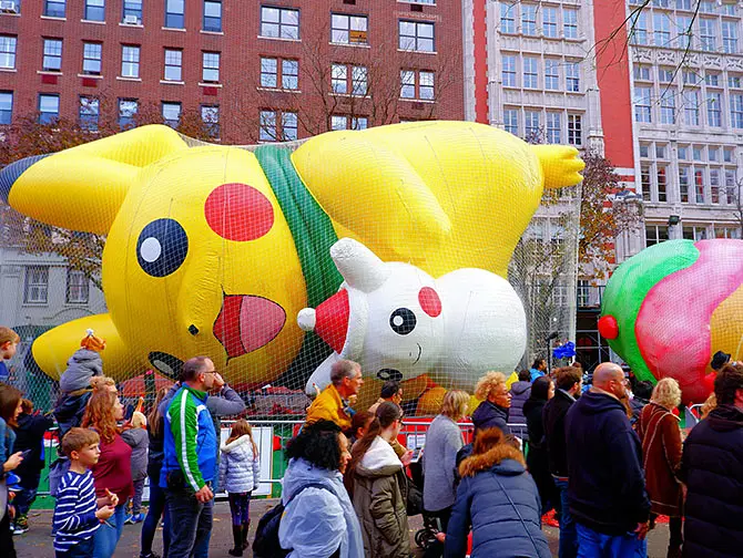 Macy's Thanksgiving Day Parade - Os balões