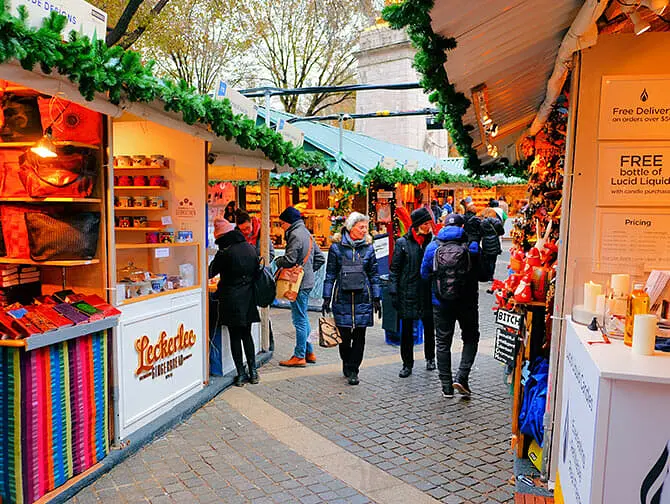 Feiras em Nova York - Bryant Park Christmas Market