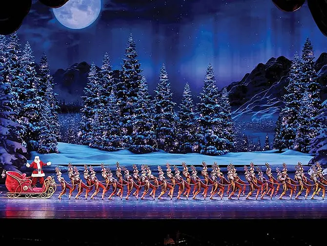 Ingressos para Radio City Christmas Spectacular - Papai Noel