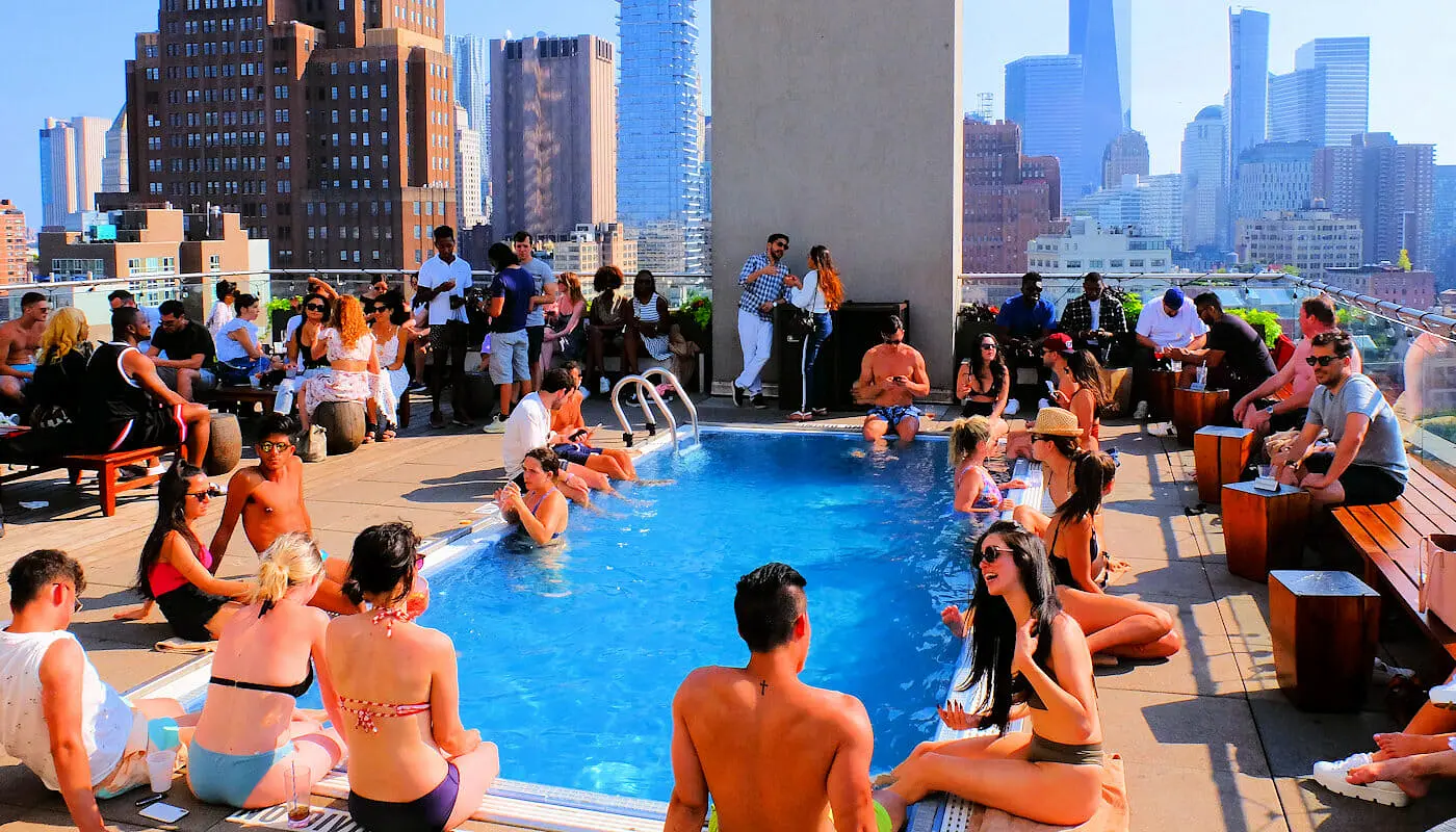 Bares em Coberturas em Nova York