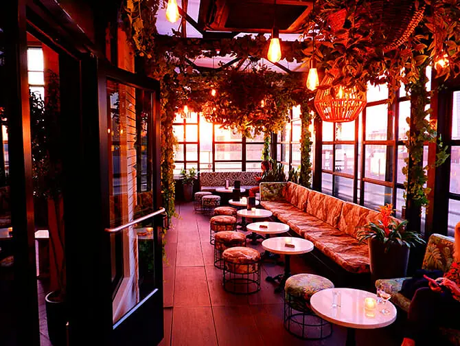 Bares em Cobertura em Nova York - Gansevoort Hotel