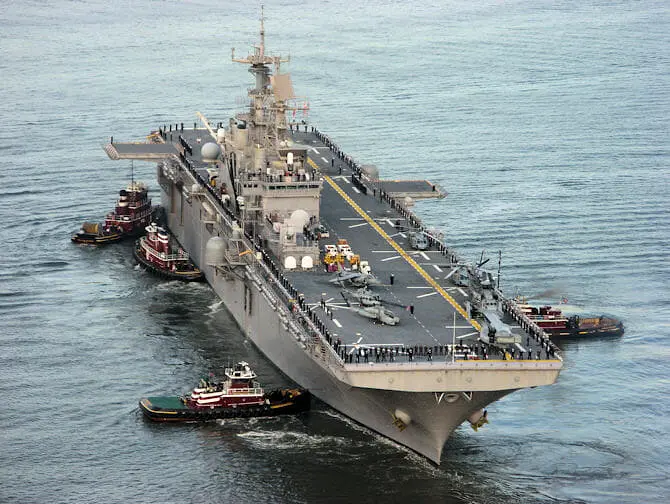 Fleet Week Nova York navio