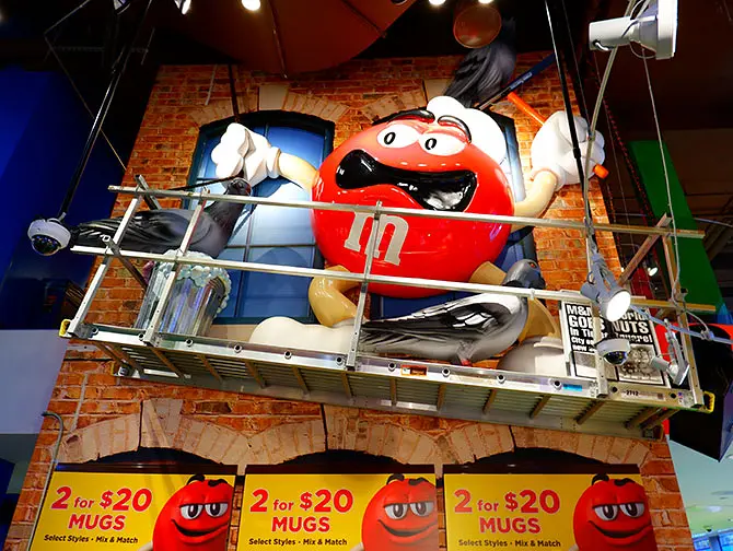 M&M’s Store na Times Square - M&M