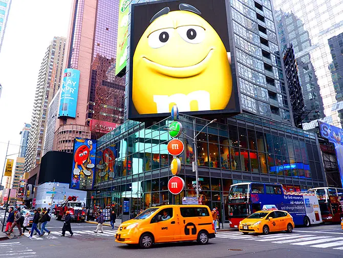 M&M’s Store na Times Square