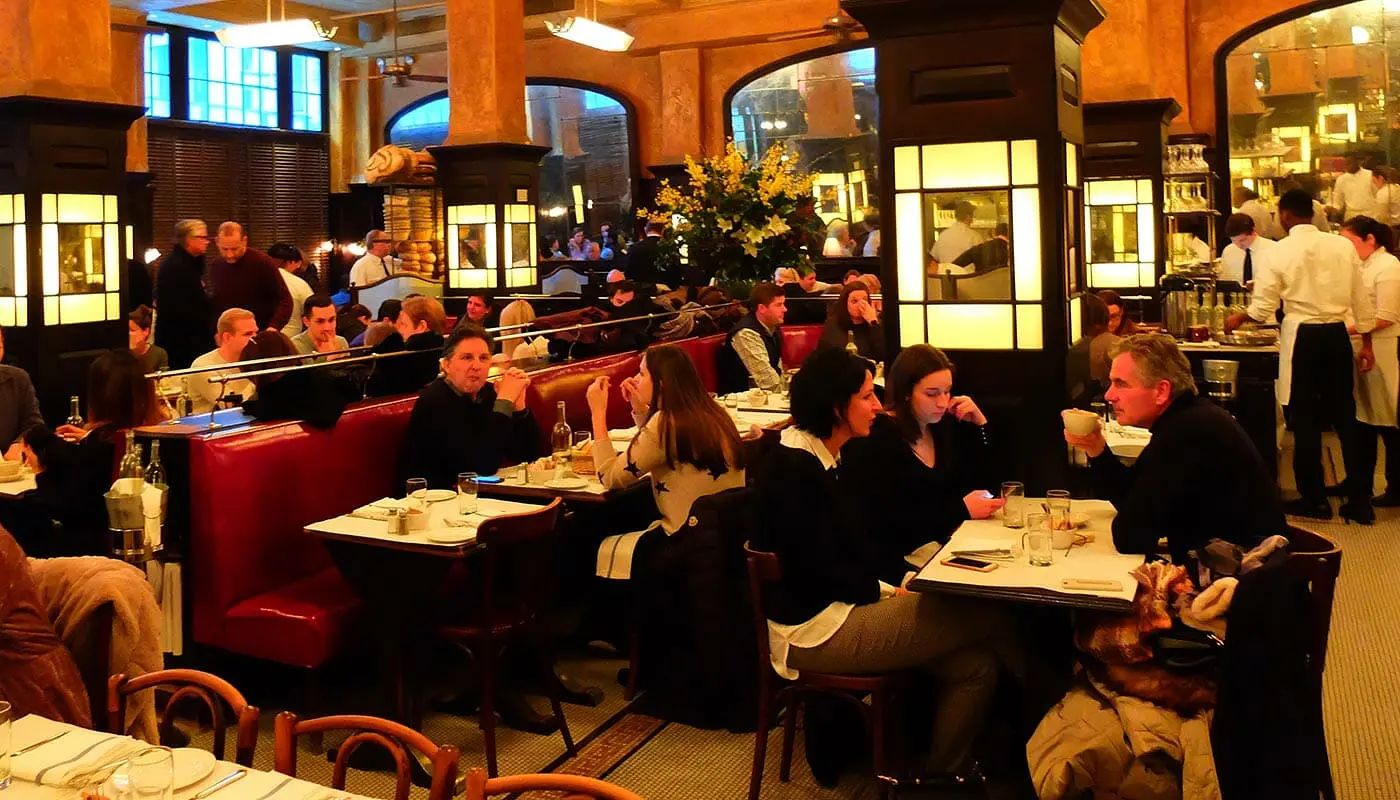 Restaurantes e bares românticos em Nova York - Balthazar