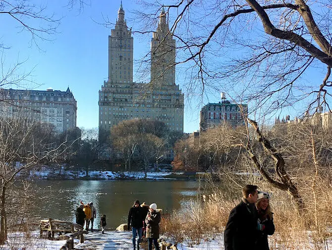 Dia de Ano Novo em NYC - Patinar no Central Park