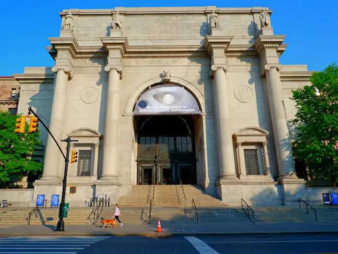 Dia de Ano Novo em Nova York -Museu Americano de História Natural
