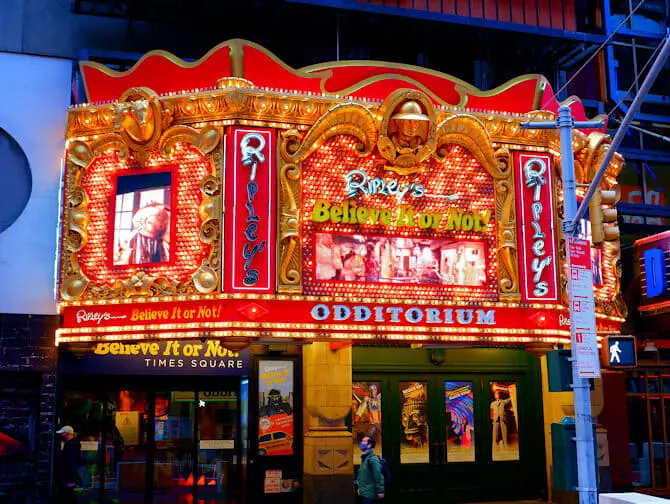 Ripley's Believe It or Not Nova York - Exterior
