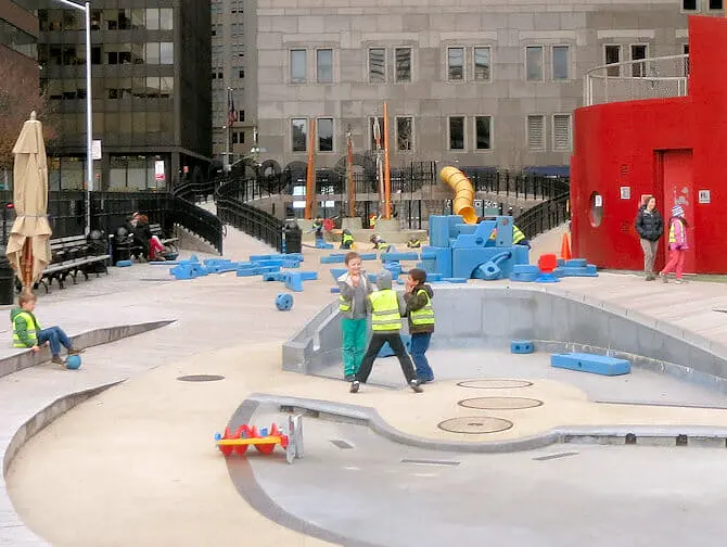Playgrounds em Nova York - The South Street Seaport Playground
