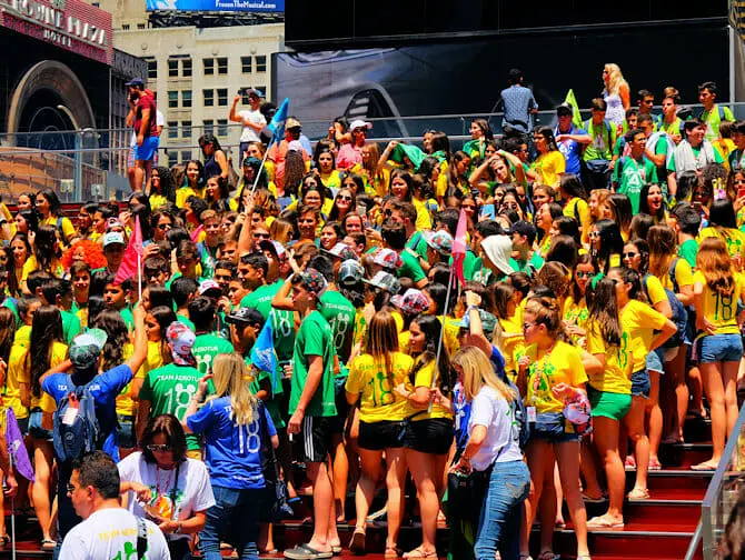 Brazilian Day palco em Nova York