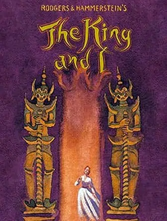 The King and I na Broadway - Poster