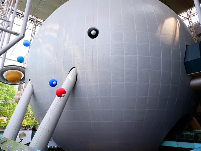 Museum Americano de Historia Natural em Nova York - Planetário