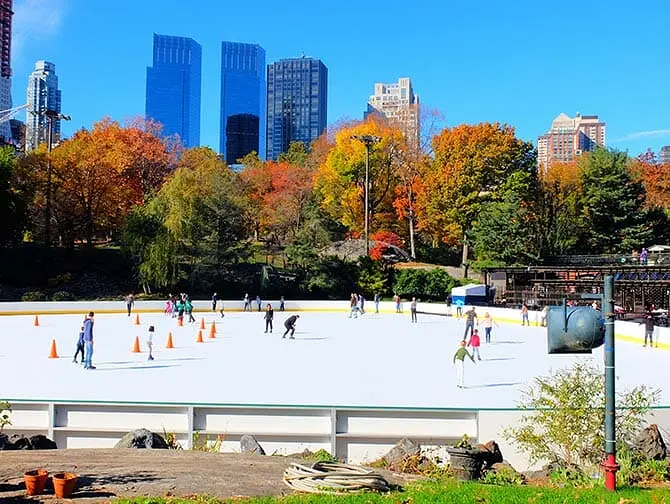 Excursão a pé pelas locações de filmes no Central Park - Wollman Rink