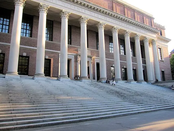 Passeio de Nova York para Boston - Harry Elkins Widener Memorial Library